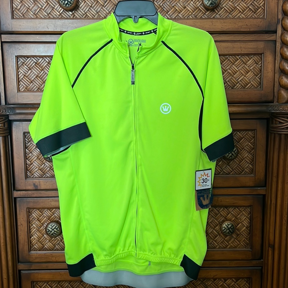Canari Men’s 30+ UPF Sun Protection Cycling Shirt